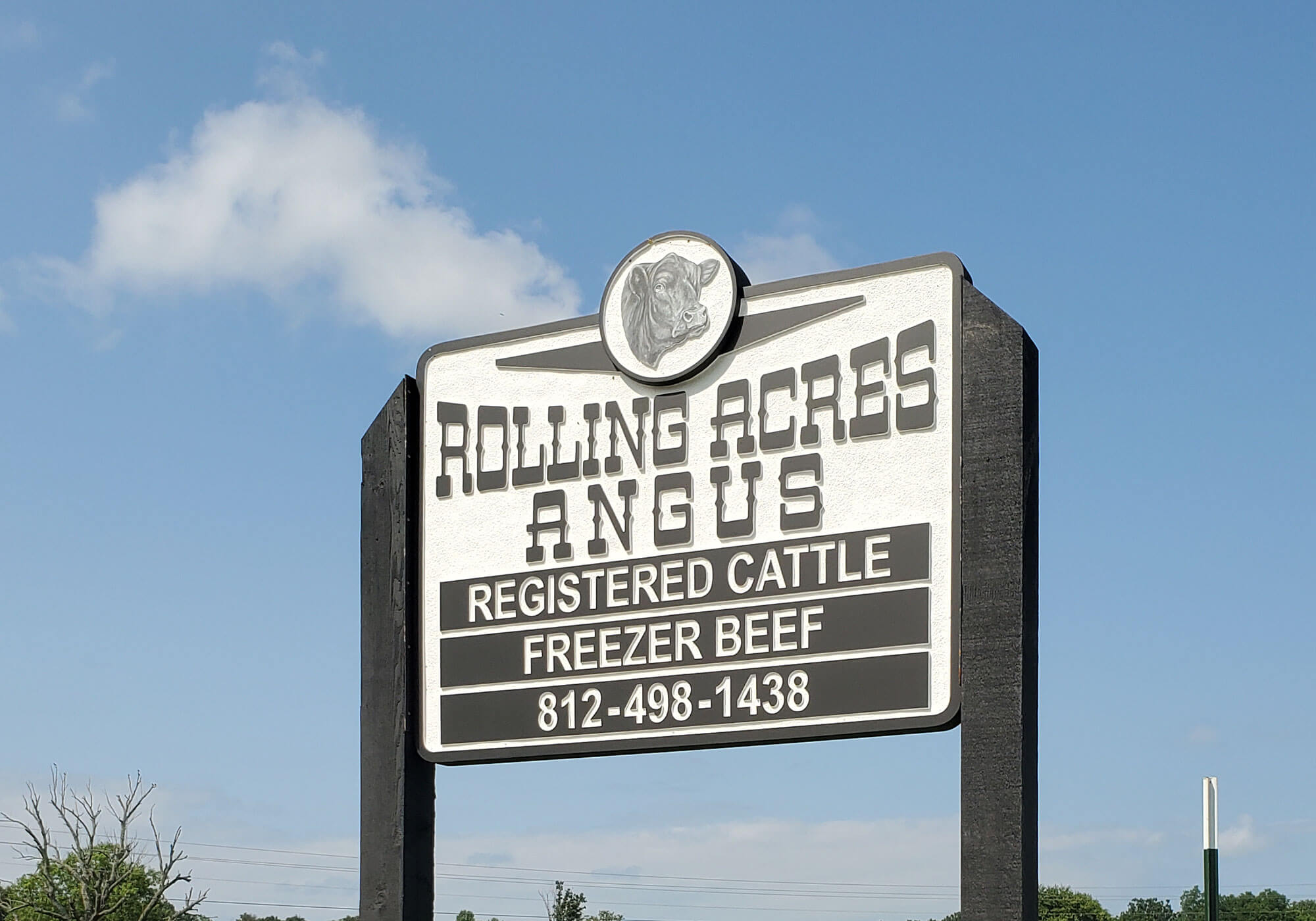 Rolling Acres Angus Sign